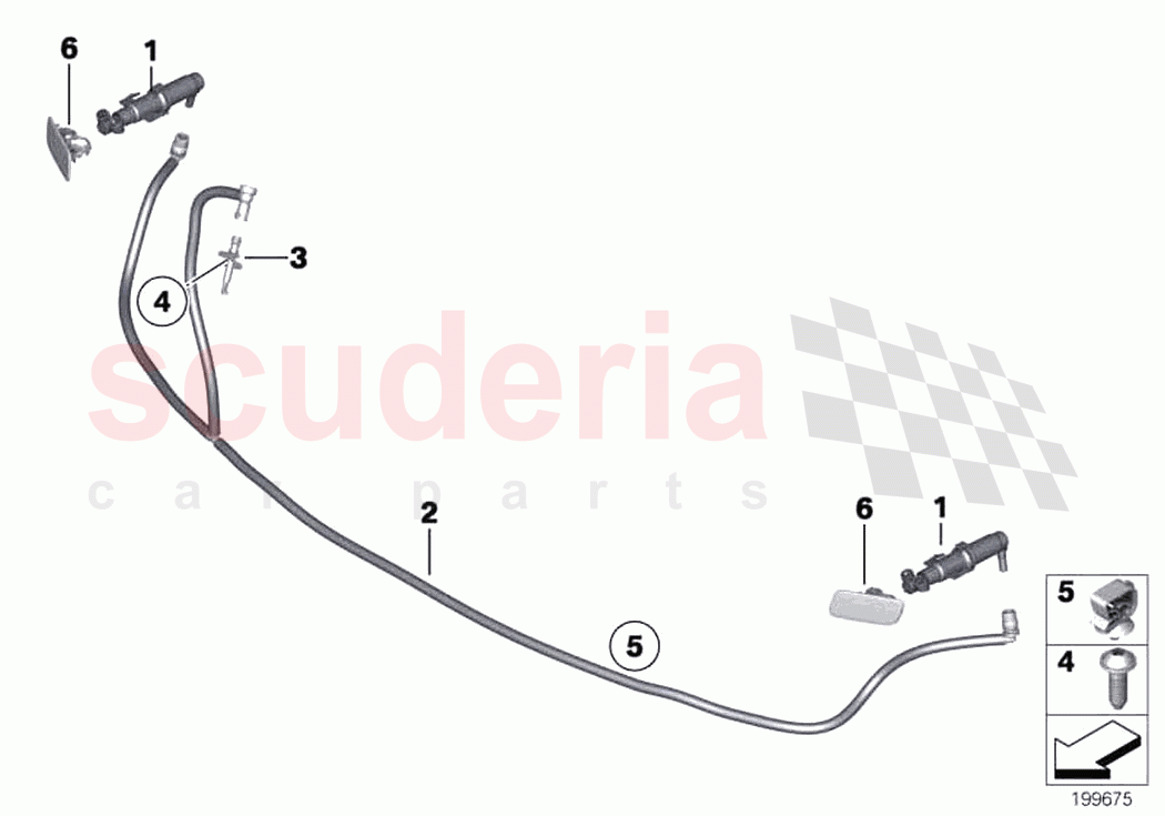 Headlight cleaning system of Rolls Royce Rolls Royce Dawn RR6(2017-2023)