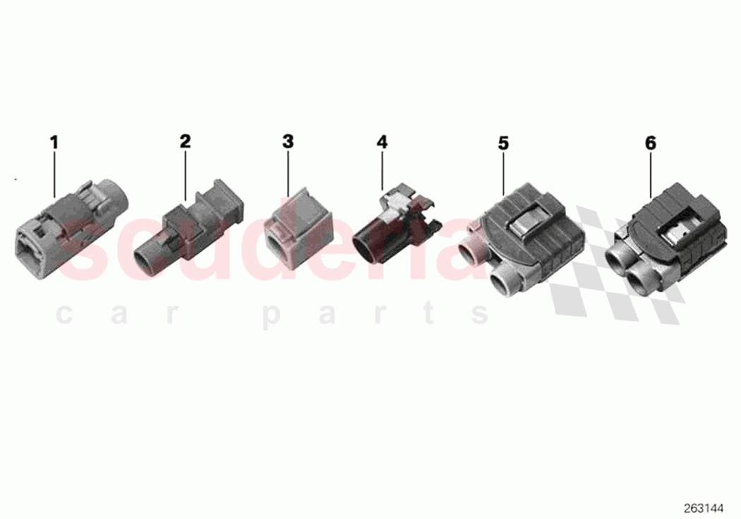 Repair parts coaxial cable housing of Rolls Royce Rolls Royce Dawn RR6(2017-2023)