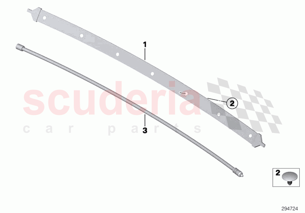 Sensor lead Smart Opener of Rolls Royce Rolls Royce Dawn RR6(2017-2023)