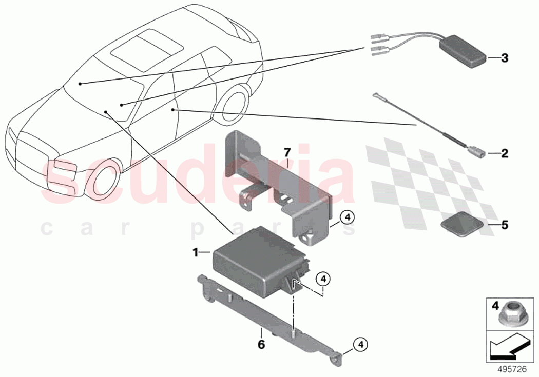 Stolen Vehicle Tracking of Rolls Royce Rolls Royce Ghost Extended RR22(2019-2023)
