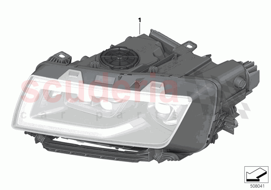 Headlight of Rolls Royce Rolls Royce Ghost Extended RR22(2019-2023)