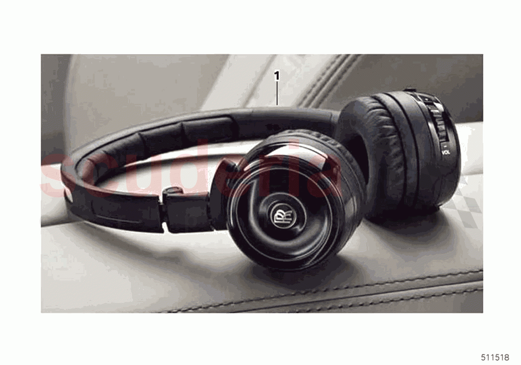 On Ear Wireless Headphones of Rolls Royce Rolls Royce Ghost Extended RR22(2019-2023)