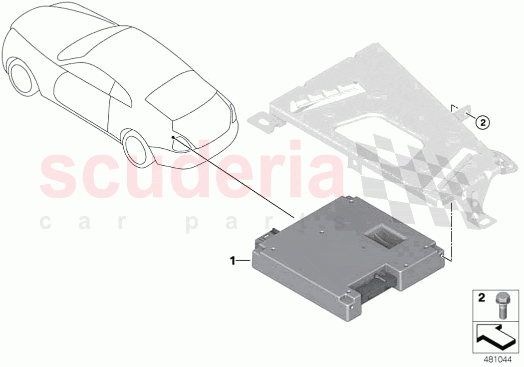 TV module of Rolls Royce Rolls Royce Ghost RR21(2019-2023)