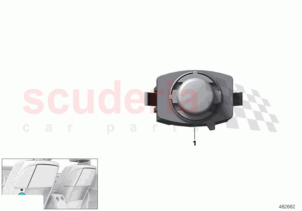 Switch picknick table of Rolls Royce Rolls Royce Ghost RR21(2019-2023)