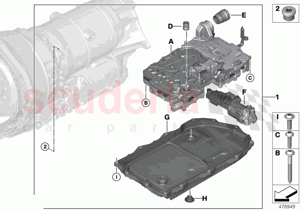 GA8HP95Z mechatronics of Rolls Royce Rolls Royce Ghost RR4(2017-2019)