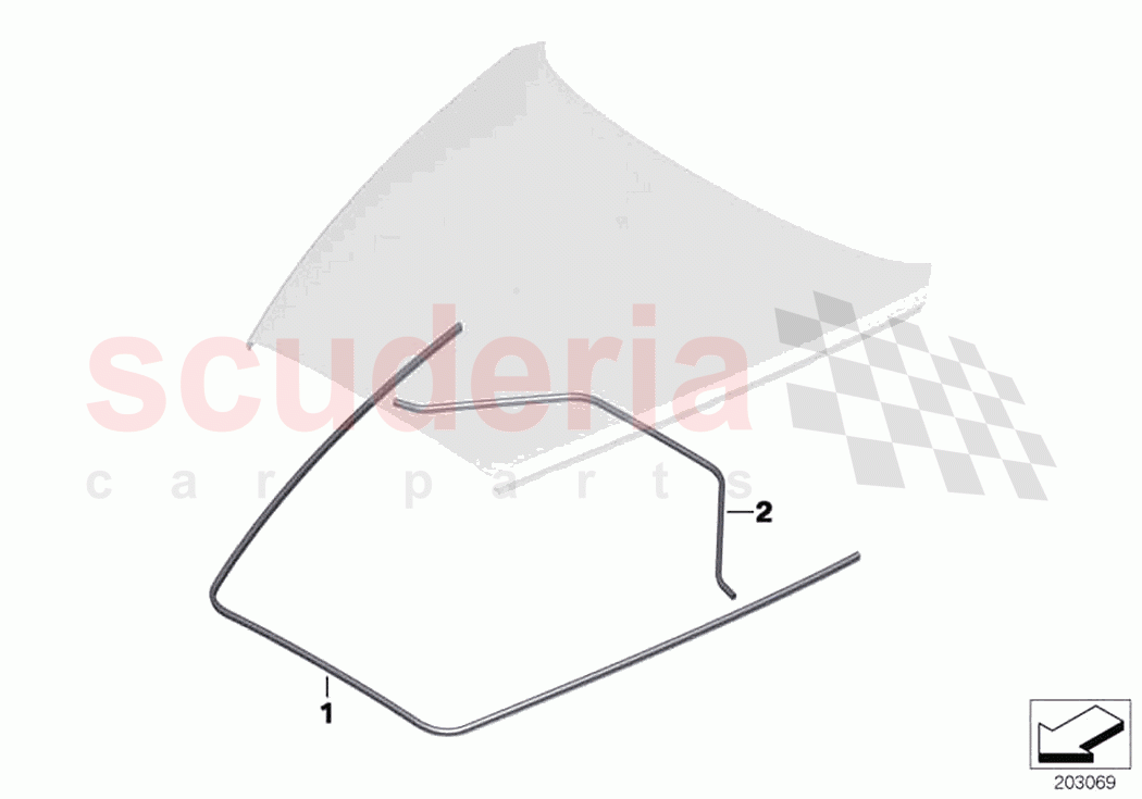 Bonnet seals of Rolls Royce Rolls Royce Ghost RR4(2017-2019)