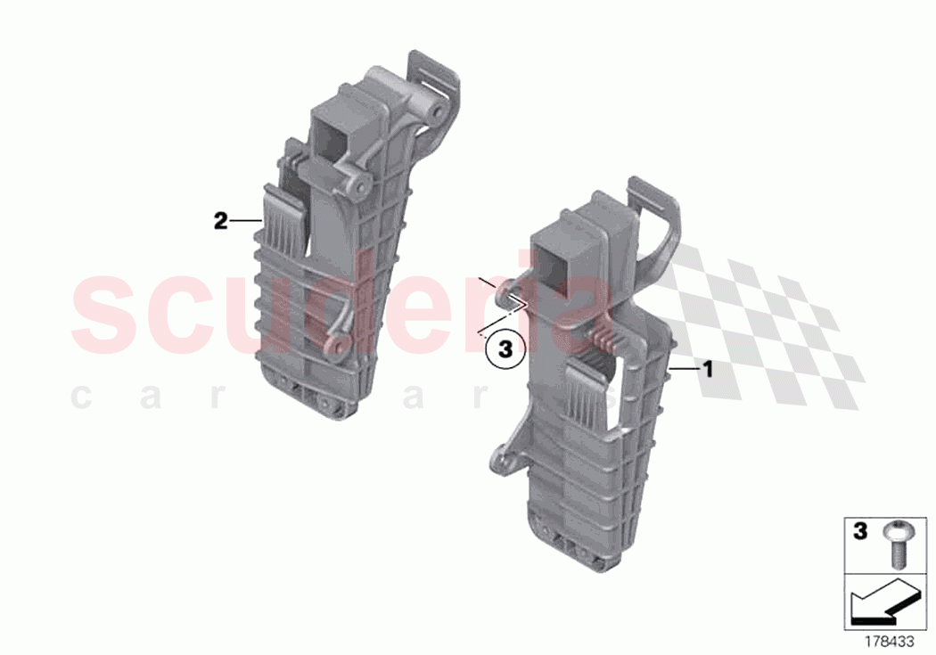 Holder Central Gateway Module of Rolls Royce Rolls Royce Ghost RR4(2017-2019)