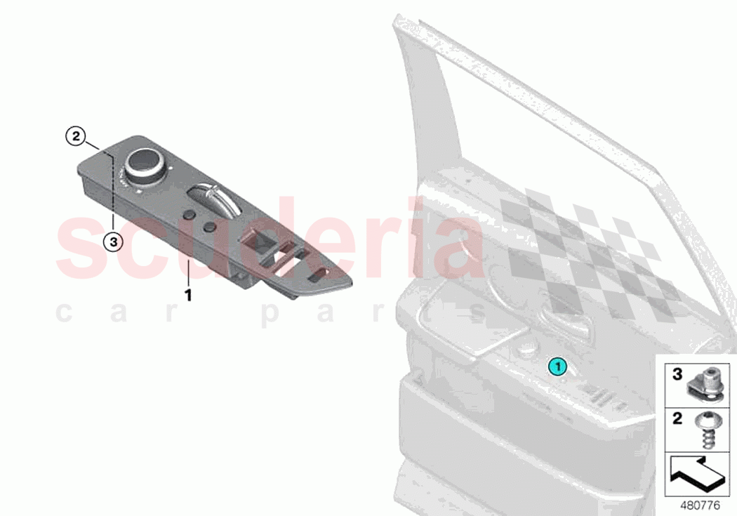 Operating unit automatic rear cabin A C of Rolls Royce Rolls Royce Phantom Extended RR12(2017-2023)
