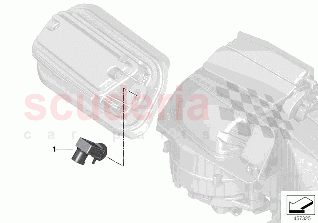 Sensor f AUC of Rolls Royce Rolls Royce Phantom RR11(2017-2023)