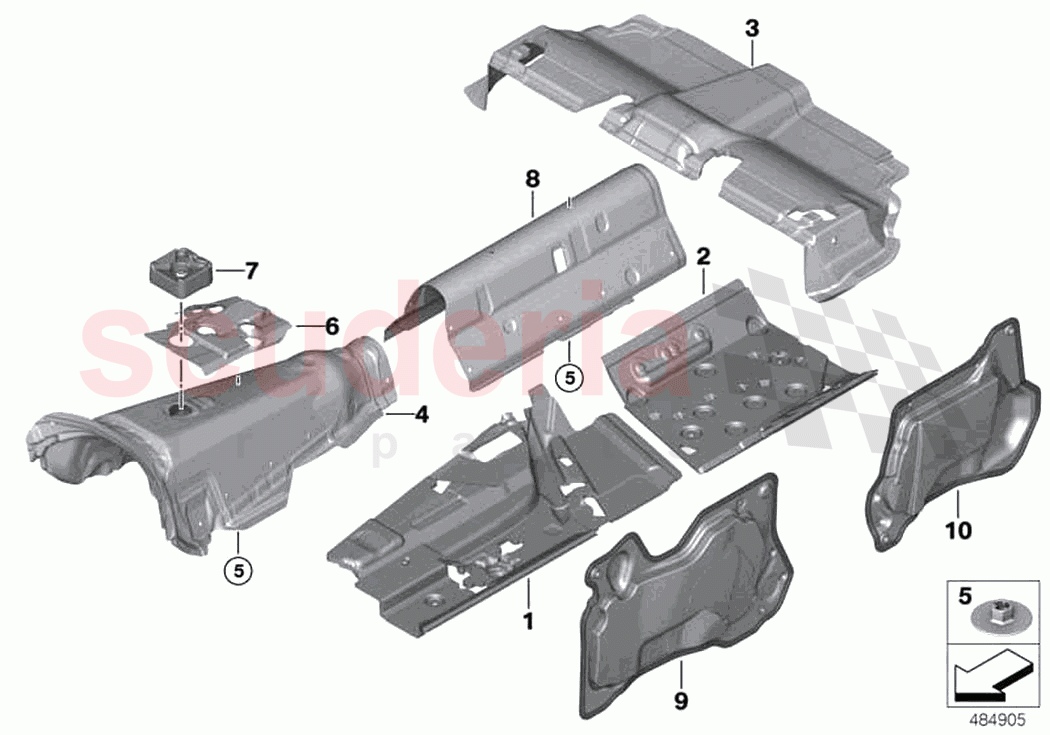 Sound insulation inner of Rolls Royce Rolls Royce Phantom RR11(2017-2023)