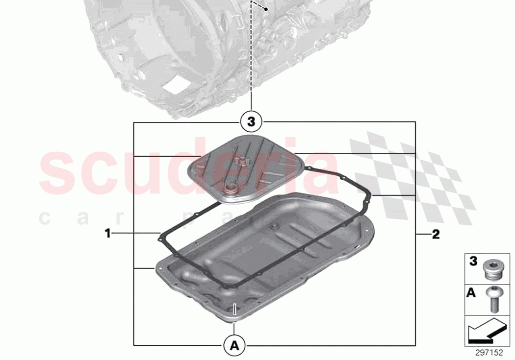 GA8HP90Z Oil sump of Rolls Royce Rolls Royce Wraith RR5(2017-2023)
