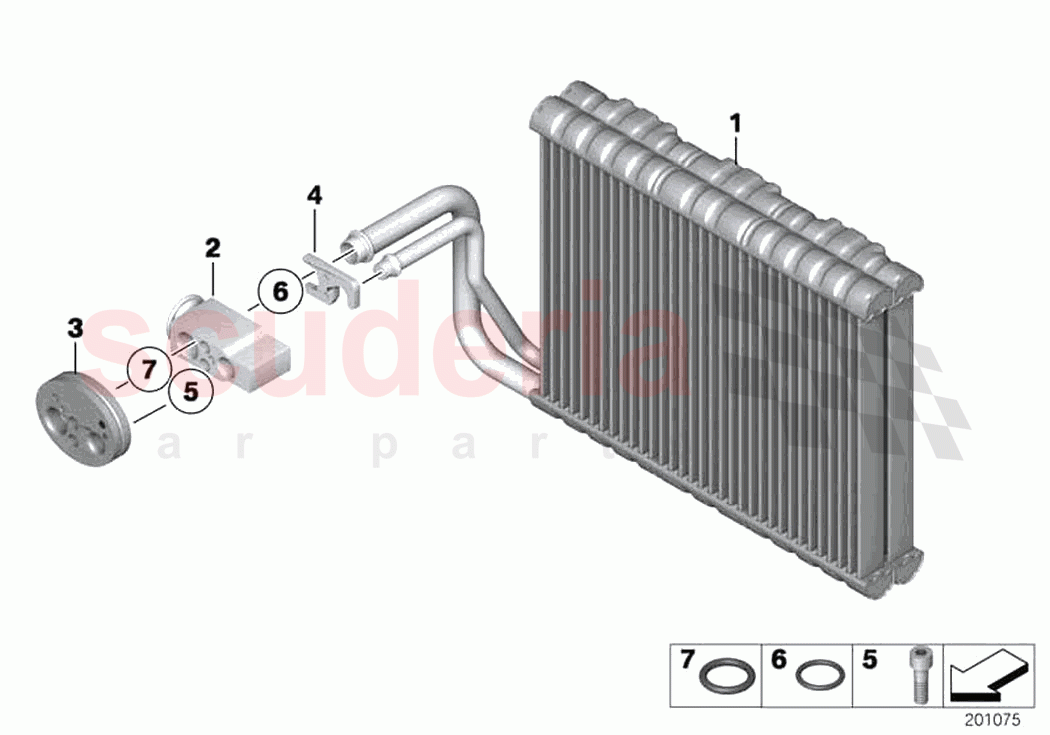 Evaporator Expansion valve of Rolls Royce Rolls Royce Wraith RR5(2017-2023)