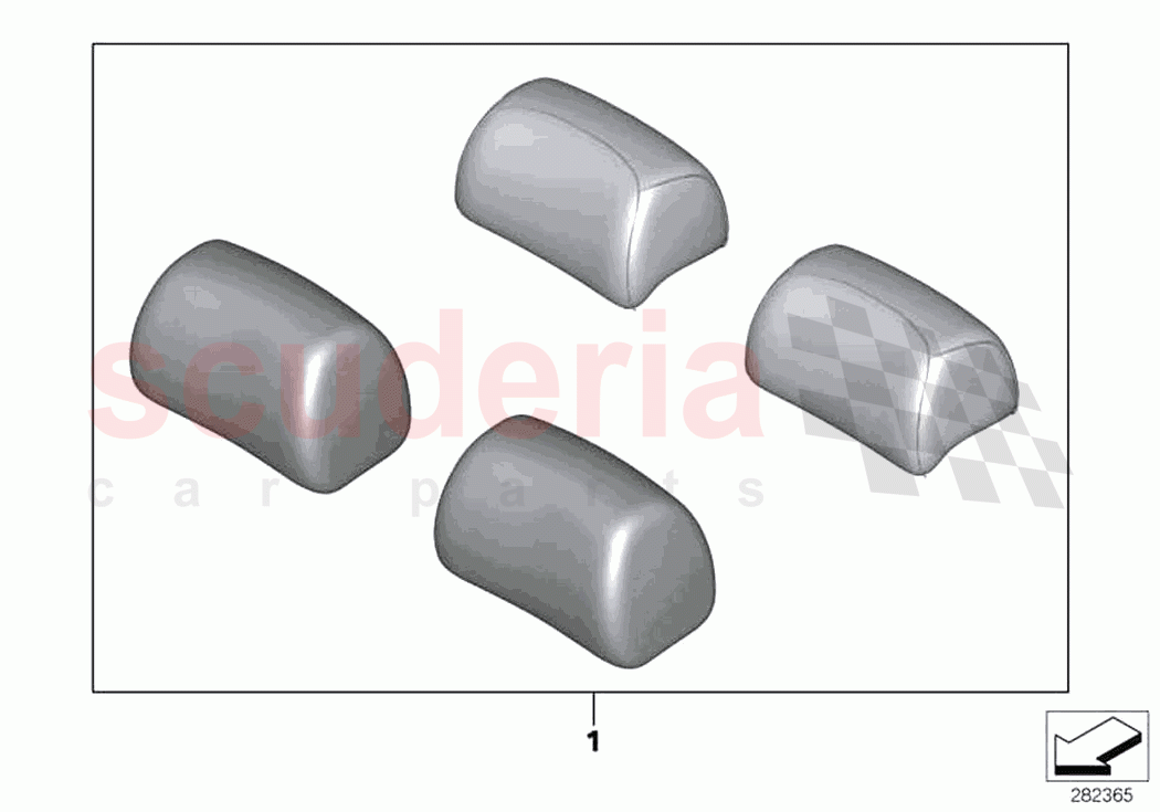 Retrofit headrests of Rolls Royce Rolls Royce Wraith RR5(2017-2023)