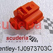 1J0973703C Flat contact housing with, contact locking mechanism