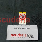 3C0 010 492 L sticker with pictogram for, - airbag / child seat restrict, D - 26.05.2008>> - 21.07.2008