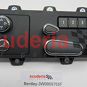 3W0 959 765 F seat adjustment regulating, switch, for vehicles with Seat, ventilation and Massage, D - 28.03.2016>>