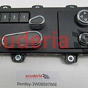 3W0 959 766 E seat adjustment regulating, switch, for vehicles with Seat, ventilation and Massage, D - 28.03.2016>>