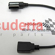 3Z0 051 510 A USB connection cable, Connection for external, audio sources