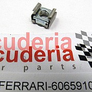60659100 Caged Captive Nut 6mm