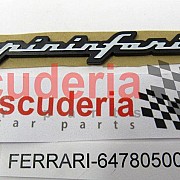 64780500 Pininfarina Badge - DISEGNO Style