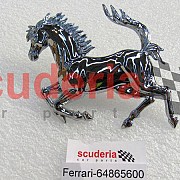 64865600 PRANCING HORSE BADGE