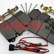 70002035 FRONT BRAKE PAD SET WITH SPRING