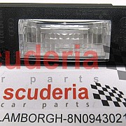 8N0943021A LH License Plate Lamp