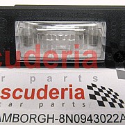 8N0943022A RH License Plate Lamp