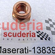 138392 Exhaust Brass Locknut M8 x 1.25