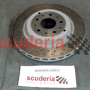 228411 Rear Brake Disc Drilled
