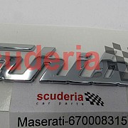 670008315 LOGO ON BOOT LID