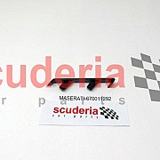 670011292 LH PLATE FRONT BUMPER GLOSS BLACK