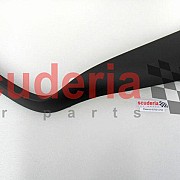 670013792 LEFT REAR BUMPER LOWER TRIM - DIABOLIK BLACK