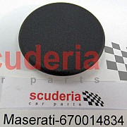 670014834 CONSOLE FASTENER COVER CAP - BLACK