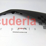 670017198 RIGHT REAR BUMPER LOWER TRIM - DIABOLIK BLACK