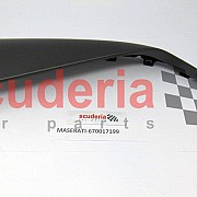 670017199 Rear Bumper LH Lower Moulding Diabolik Black