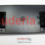 670069404 Front License Plate Holder (EU UK IN KO) Black