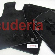 673004158 REMOVABLE CARPET KIT - INTERIOR FLOOR CARPETS IN VELOUR / BLACK