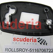 51 16 7067227 Seal underlay, outside mirror left