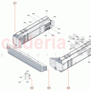 GT RAPIDE (2010-2019) Bolt - M8x25 - 10.9 - Hex