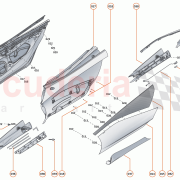 Ultimate Series McLaren P1 Coupe NUT - M6 - FLANGE HEX