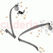 Ultimate Series McLaren P1 Coupe SCREW - M8X16 - HEX