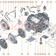 12Cilindri Spider Screw - M6x12-8.8 - Flange Hex