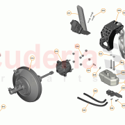 12Cilindri Spider Bolt - M10x80 - Hex