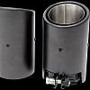 Photo of Cargraphic Carbon fibre double end tailpipe set for the Porsche Cayenne Turbo (2003-2017) - Image 5