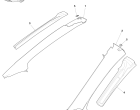 Interior Trim & Ornamentation - Pillar Trim, Upper, Volante