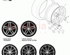 Front Wheel and Tyre Assembly
