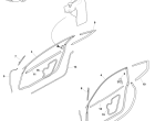 Body Sealing - Door Weatherstrips, Coupe
