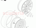 Front Wheel and Tyre Assembly