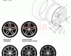 Rear Wheel and Tyre Assembly